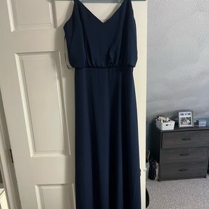 New with tags navy bridesmaids dress